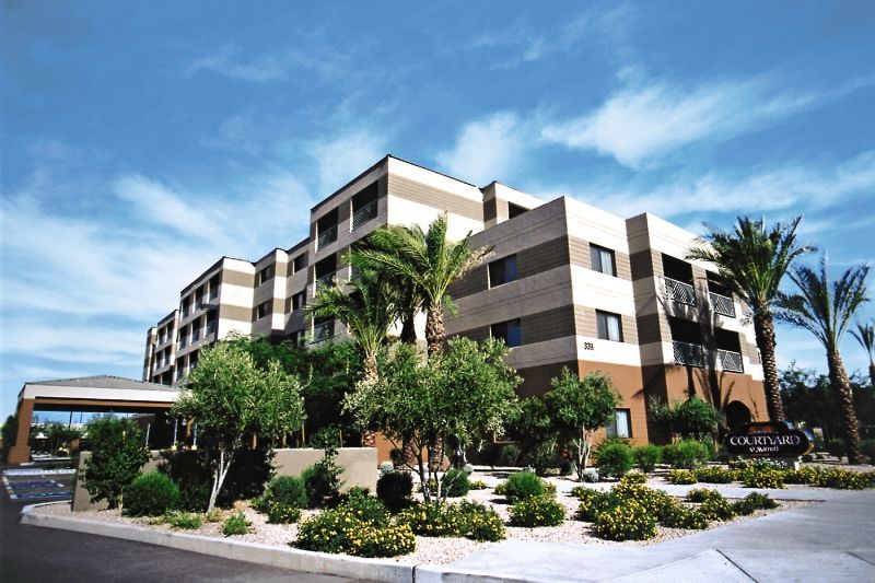 Courtyard By Marriott Scottsdale Old Town Hotell Exteriör bild
